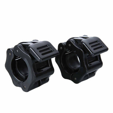 1 Pair 25mm Dumbbells Man weightlifting Barbell Clamps